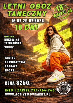 LETNIE OBOZY TANECZNE